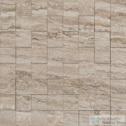Marazzi Allmarble Travertino Mosaico 3D 30x30 cm-es falicsempe MMPX (MMPX)