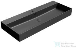 SAPHO GSI KUBE X kerámiamosdó, 120x47cm, matt fekete (9424126) (9424126) - furdoszoba-szaniter