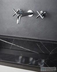 Bugnatese RODOS falsík alatti mosdó csaptelep 22 cm-es kifolyóval, leeresztő nélkül, króm 7369CR (7369CR)