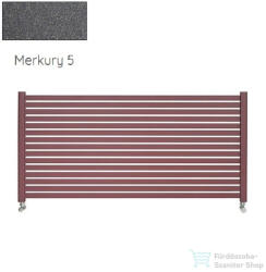 Radeco ALVO 1 350x1000 design radiátor, MERKURY 5 (metál sötétszürke) színben (Radeco_ALVO_1_MERKURY5)