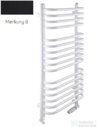 Radeco UMBERTO AD3-500/UE 930x550 törölközőszárítós radiátor MERKURY 8 (selyemfényű fekete) színben (Radeco_UMBERTO_AD3_500_UE_MERKURY8)