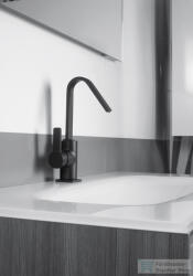 Bugnatese Morse mosdó csaptelep leeresztő nélkül, matt fekete 1013SNE (1013SNE)