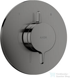 Hansgrohe AXOR ONE falsík alatti kád/zuhany csaptelep alaptest nélkül, polírozott fekete króm 48415330 (48415330)