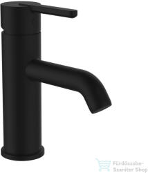 Laufen LUA egykaros mosdó csaptelep, 118 mm-es kifolyócső, ECO+, lefolyószelep nélkül, PVD matt titán fekete H3110810811101 (H3110810811101)