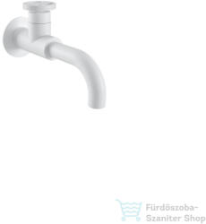 Bugnatese MILLENOVECINQUANTA falsík alatti mosdó csaptelep 19, 8 cm-es kifolyóval, leeresztő nélkül, belső egységgel, matt fehér 4606BI (4606BI)