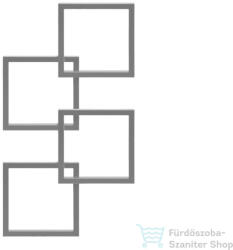 Radeco LOCO 4 1255x685 design radiátor, , MERKURY 3 (metál világosszürke) színben, jobbos (Radeco_LOCO_4_J_MERKURY3)