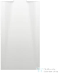 Laufen NIA zuhanytálca 160x80 cm, Marbond kompozit anyagból, lefolyó a falon belül, Fehér H2100350000001 (H2100350000001)