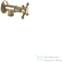 Bugnatese LADY sarokszelep 1/2-3/8" csatlakozással, Bronz 957BR (957BR)
