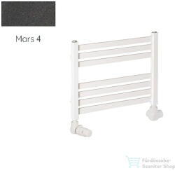 Radeco PINO K AK1-400/EP 415x430 törölközőszárítós radiátor, MARS 4 (metál antracit) színben (Radeco_PINO_K_AK1_400_EP_MARS4)