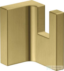 Hansgrohe AXOR UNIVERSAL RECTANGULAR akasztó, szálcsiszolt sárgaréz hatású 42611950 (42611950)