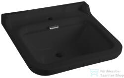 SAPHO KERASAN WALDORF kerámiamosdó, 60x55cm, matt fekete (4140K7) (4140K7) - furdoszoba-szaniter