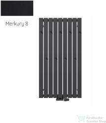 Radeco CALLE 4 1200x620 design radiátor akasztókkal, MERKURY 8 (selyemfényű fekete) színben (Radeco_CALLE_4_MERKURY8)