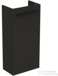 Ideal Standard I. Life S 35, 4x20, 2 cm-es 1 ajtós álló szekrény mosdó és fogantyú nélkül, Carbon grey matt T5303NV (T5303NV)