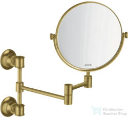 Hansgrohe AXOR MONTREUX fali kozmetikai tükör, szálcsiszolt sárgaréz hatású 42090950 (42090950)