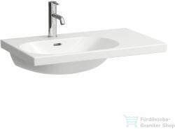 Laufen Lua 75x46 cm-es mosdó egy csaplyukkal, jobb oldali pulttal, LCC bevonattal, H8170864001041 (H8170864001041)
