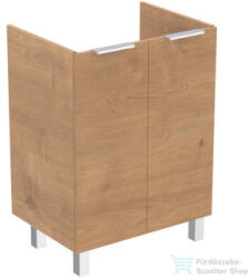 Ideal Standard EUROVIT+ 60x44 cm-es 2 ajtós álló szekrény mosdó nélkül, Natural oak R0258Y8 (R0258Y8)