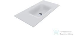LunArt Timo 900 90x45 cm-es beépíthető öntöttmárvány mosdó túlfolyó nélkül, matt fehér 5999123006721 (5999123006721)