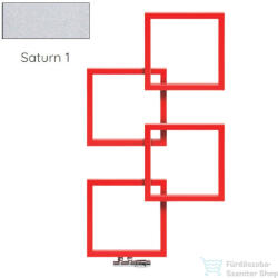 Radeco LOCO 4 1255x685 design radiátor, SATURN 1 (metál jégszürke) színben, jobbos (Radeco_LOCO_4_J_SATURN1)