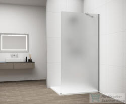 SAPHO ESCA CHROME Walk-in zuhanyfal, falra szerelhető, matt üveg, 1200mm (ES1112-01) (ES1112-01) - furdoszoba-szaniter