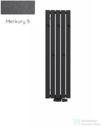 Radeco CALLE 3 1200x340 design radiátor akasztókkal, MERKURY 5 (metál sötétszürke) színben (Radeco_CALLE_3_MERKURY5)