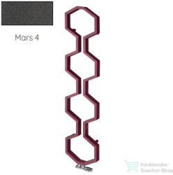 Radeco CARMEL 1800x400 design radiátor, MARS 4 (metál antracit) színben (Radeco_CARMEL_MARS4)