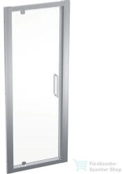 Geberit GEO 76x190 cm-es nyílóajtó Reflex vízlepergető réteggel, Ezüst+átlátszó 560.105. 00.2 (560105002)