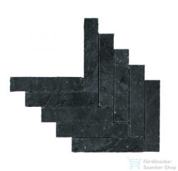 Marazzi Mystone Ardesia Antracite Mosaico 44, 9x61, 6 cm-es padlólap M0CX (M0CX)