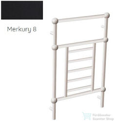 Radeco CLARO KOLOR 860x550 design radiátor, MERKURY 8 (selyemfényű fekete) színben (Radeco_CLARO_KOLOR_MERKURY8)