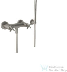 Bugnatese RODOS zuhany csaptelep zuhanyszettel, szálcsiszolt nikkel 7348NS (7348NS)