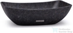 S.V.I.S. Design mosdó 50 cm VIRGO BASIC - DARK STONE, kék, okker és fekete, matt lakk UBX. VIRGO. BC. 050.000. DS. 01.1 (UBX_VIRGO_BC_050_000_DS_01_1)