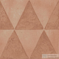 Marazzi Artcraft Cotto Decoro Triangoli 20x20 cm-es padlólap/csempe, MH5V (MH5V)