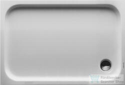 Duravit D-CODE 120x80 cm-es zuhanytálca leeresztő nélkül, Antislip bevonattal 720113000000001 (720113000000001)