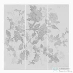 Marazzi Stone_Art Decoro Bloom Steel 120x120 cm-es fali dekorcsempe M08T (M08T)