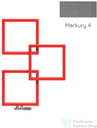 Radeco LOCO 3 970x685 design radiátor, MERKURY 4 (metál szürke) színben, jobbos (Radeco_LOCO_3_J_MERKURY4)