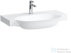 Laufen The New Classic 80x48 cm-es mosdó túlfolyó nélkül, LCC bevonattal, fehér H8138554001111 (H8138554001111)