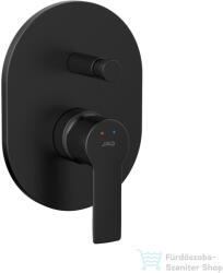 Jika PONTA STYLE falsík alatti kád/zuhany csaptelep alaptesttel, matt fekete H3212H67160001 (H3212H67160001)