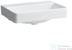 Laufen Pro S 55x38 cm-es mosdó csaplyuk és túlfolyó nélkül, LCC bevonattal, fehér H8189584001421 (H8189584001421)