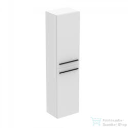 Ideal Standard I. Life A 40x30x160 cm-es 2 ajtós szekrény fogantyú nélkül, matt fehér T5260DU (T5260DU)