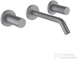 Laufen Kartell By Laufen falsík alatti mosdócsaptelep 175 mm-es kifolyóval, leeresztő nélkül, Szálhúzott rozsdamentes acél H3123360901201 (H3123360901201)