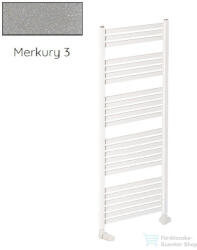 Radeco PINO K AK6-600/EP 1450x630 törölközőszárítós radiátor, MERKURY 3 (metál világosszürke) színben (Radeco_PINO_K_AK6_600_EP_MERKURY3)