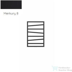 Radeco VIBO 1 821x550 design radiátor, MERKURY 8 (selyemfényű fekete) színben (Radeco_VIBO_1_MERKURY8)