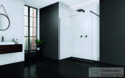 Radaway Modo New Black II 160 zuhanyfal, fekete (389164-54-01) (389164-54-01)