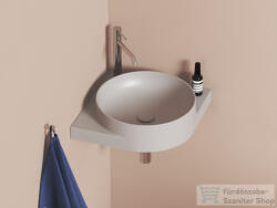 RAVAK Yard 45 C kézmosó csaptelep furattal, Smoke Grey XJX0O245000 (XJX0O245000)