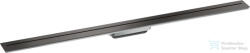 Hansgrohe AXOR DRAIN falhoz illeszthető 120 cm-es zuhanyfolyóka alaptest nélkül, szálcsiszolt fekete króm 42529340 (42529340)