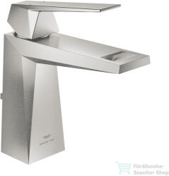 GROHE ALLURE BRILLIANT M mosdó csaptelep automata leeresztővel, Supersteel 24341DC0 (24341DC0)