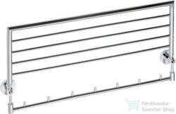 SAPHO BEMETA OMEGA Törölközőtartó polc fogassal, felnyitható, 655x105x270mm, króm (104205162) (XR422) (XR422)