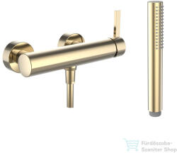 Laufen KARTELL zuhany csaptelep zuhanyszettel, PVD arany polírozott H3313370011411 (H3313370011411)