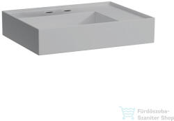 Laufen Kartell By Laufen 60x46 cm-es mosdó 2 csaplyukkal, matt szürke H8183347598151 (H8183347598151)