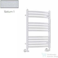 Radeco ENZO AK2-600/EL 715x630 törölközőszárítós radiátor, SATURN 1 (metál jégszürke) színben (Radeco_ENZO_AK2_600_EL_SATURN1)