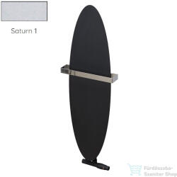 Radeco ORRO 990x280 ovális design radiátor törölközőtartó nélkül, SATURN 1 (metál jégszürke) színben (Radeco_ORRO_SATURN1)